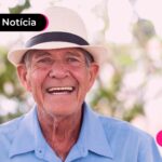 Idoso feliz