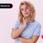 Mulher com expressão de duvida