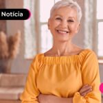 Mulher idosa sorrindo