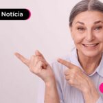 Idosa feliz