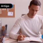 Homem estudando