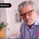 Idoso com expressão preocupada