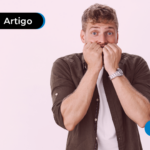 Homem com expressão de preucupação