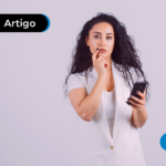 Mulher com expressão de duvida