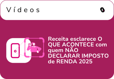 Receita esclarece O QUE ACONTECE com quem NÃO DECLARAR IMPOSTO de RENDA 2025