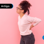Mulher olhando para o lado