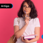 estudante feliz
