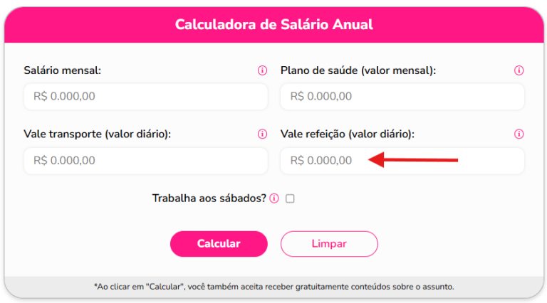 Calculadora de Salário Anual: veja quanto ganha por ano