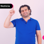 Pessoa feliz com o pagamento do Bolsa Família para beneficiários com NIS final 8 nesta sexta