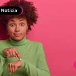 Mulher surpresa com novas regras do empréstimo fo FGTS.