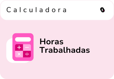 Cálculo de horas trabalhadas: calcule online e grátis