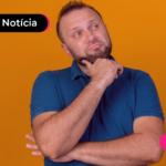 Pessoa com mão no queixo e expressão de dúvida.