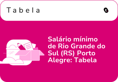 Valor do salário mínimo em Porto Alegre (RS): tabela 2026