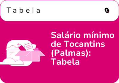Salário mínimo de Tocantins (Palmas): Tabela de valores 2026