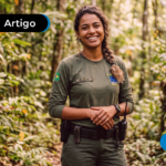 Trabalhadora que prestou concurso do Ibama.