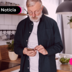 Aposentado sabendo de novas regras do consignado INSS.