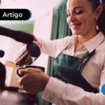 Pessoa no emprego em portugal ainda no brasil.