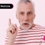 Aposentado com expressão surpresa ao ler sobre a maciça do INSS que acontece neste final de semana.