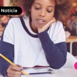 Estudante se inscrevendo para fazer a prova do Enem 2026.