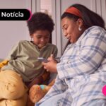 Mãe e filho sendo beneficiários com NIS.