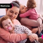 Família feliz.